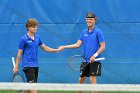 Men's Tennis vs Stonehill  Wheaton College Men's Tennis vs Stonehill College. - Photo by: KEITH NORDSTROM : Wheaton, Tennis